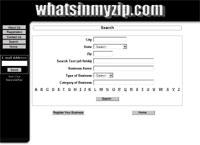 www.whatsinmyzip.com